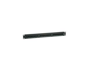 VALUE Patch panel kat.5e (klasa D) 19, 24 porty, nieekranowany, czarny