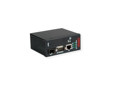 ROLINE Przemysłowy konwerter Ethernet - szeregowy RS232, serwer szeregowy