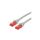 ROLINE Kabel krosowy Cat.6 UTP, Component Level, LSOH, szary, 10 m