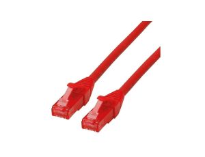 ROLINE Kabel krosowy Cat.6 UTP, Component Level, LSOH, czerwony, 0,3 m