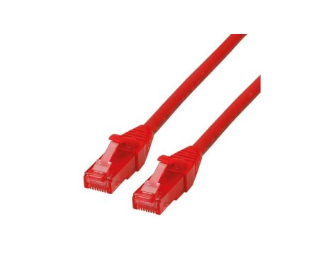 ROLINE Kabel krosowy Cat.6 UTP, Component Level, LSOH, czerwony, 0,3 m