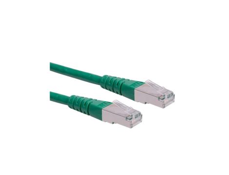 Kabel krosowy ROLINE Cat.6 (klasa E) S/FTP (PiMF), zielony, 15 m