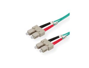 Wysokiej jakości kabel LWL-Kabel dupl. 50/125m OM3, SC/SC, 5m