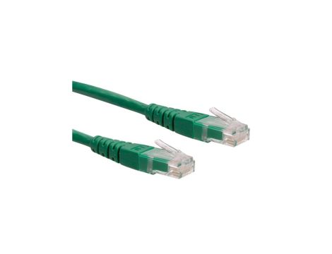 ROLINE Kabel krosowy Cat.6 UTP (klasa E), zielony, 5 m
