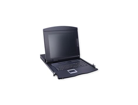 Konsola KVM VALUE 19, 43 cm (17) TFT (16:9), VGA, USB, układ toetsenbord UK