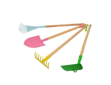 AWTOOLS ZESTAW NARZĘDZI OGRODNICZYCH 4el.
