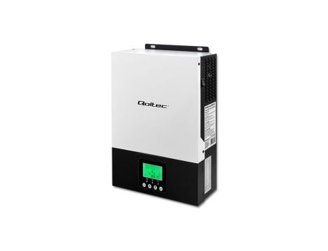 Qoltec Hybrydowy inwerter solarny Off-Grid 1.5kVA 1.5kW 80A 12V MPPT AGM GEL Sinus opcja Wi-fi