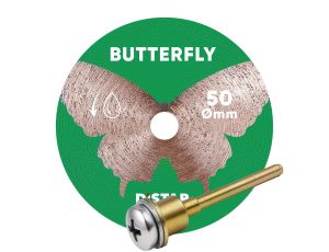 DISTAR TARCZA DIAMENTOWA BUTTERFLY 50 x 0,6 x 5,8/3,2-3,0F Z TRZPIENIEM