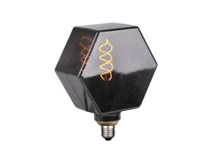 Żarówka Dekoracyjna LED E27 FILAMENT LB160 4W 50lm 1800K Ciepła 320 DecoVintage Smoke GOLDLUX