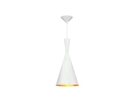 Lampa Wisząca Sufitowa Żyrandol IL MIO MODERN P-306C E27 Biało-Złota - GOLDLUX (Polux)