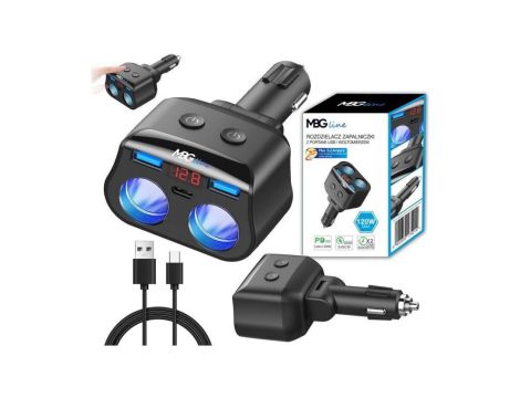 Rozdzielacz gniazda zapalniczki MBG Line HC69PD