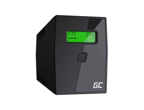 UPS ZASILACZ AWARYJNY Green Cell POWER PROOF 600VA 360W Z WYŚWIETLACZEM LCD UPS01LCD