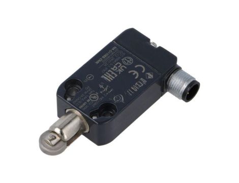 Wyłącznik krańcowy rolka metalowa Ø12mm NO + NC M12 NA G110BB-DMK