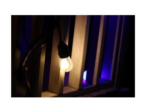 Girlanda ogrodowa ozdobna 5.6m 10xE27 Filament 6W Goldlux