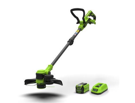 40 V podkaszarka basic Greenworks ST40B215-01 zestaw ładowarka + aku 2 Ah