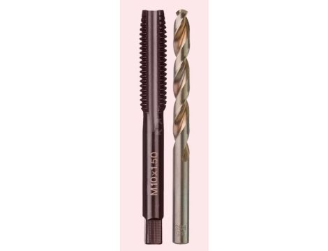 MILWAUKEE GWINTOWNIK M10-1.5mm+WIERTŁO 8.5mm