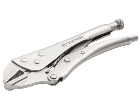 QUATROS SZCZYPCE ZACISKOWE MORS 10" SZCZĘKI PROSTE