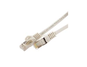 Patchcord S/FTP kat.6A PiMF kabel sieciowy LAN 2x RJ45 linka LSOH szary 20m NEKU