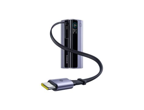 Power Bank Baseus EnerGeek GR11 E0027A01 100W USB-C USB 10000 mAh ze zwijanym kablem USB-C