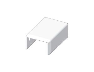 Końcówka listwy LHD 25x15mm biały KOPOS