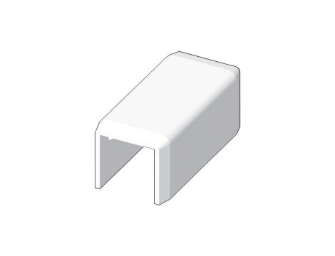 Łącznik prosty LHD 17x17mm biały KOPOS