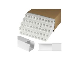 Listwa elektroinstalacyjna kanał kablowy BKK 25x25mm korytko z pokrywą KARTON=130m (65szt) NEKU