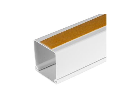 Listwa elektroinstalacyjna kanał kablowy BKK 25x25mm korytko z pokrywą i taśmą montażową 2-stronną NEKU 2mb