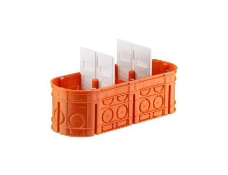 Puszka podtynkowa potrójna 60mm pomarańczowa M3x60F Multiwall SIMET