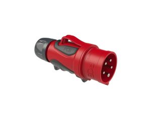 Wtyczka siłowa 5p 16A 400V przenośna IP54 zwrotnica faz GRIP PCE na kabel