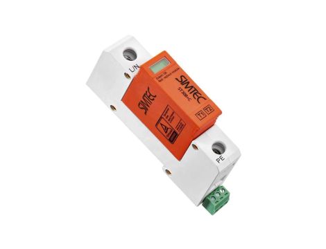 Ogranicznik przepięć SPD 1-fazowy B+C (Typ 1+2) 1P 4,5kA + 30kA/60kA SIMTEC