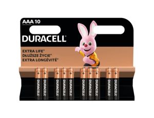 bateria alkaliczna Duracell Basic MN2400 LR03 AAA (blister) - 10 sztuk