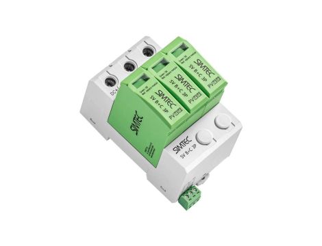 Ogranicznik przepięć SPD DC 1000V B+C (Typ 1+2) 3P 6,25kA + 20kA/40kA fotowoltaiczny warystorowo-iskiernikowy SIMTEC