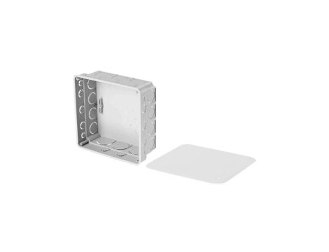 Puszka instalacyjna podtynkowa 160x160x65mm IP20 z białą pokrywą SIMET