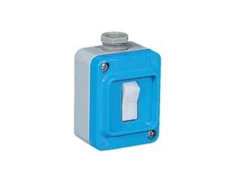 TAIS MIGNON WALL-MOUNTING TWO-WAY SWITCH IN THERMOSETTING, FOR WALL MOUNTING 1X16A 1XM20