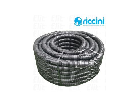 Rura osłonowa czarna 450N HDPE fi 40/31 dwuwarstwowa karbowana UV (25 mb)