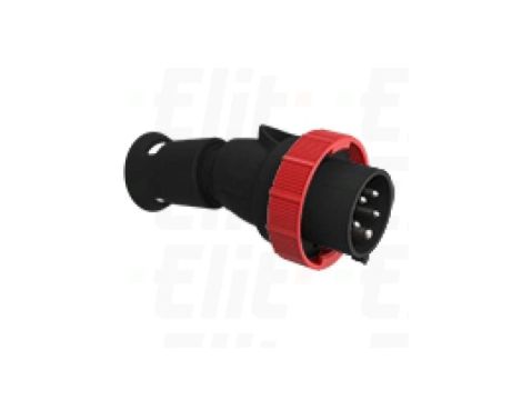 SERIES X-CEE-EX STRAIGHT PLUG 3P+N+T 32A 400V 6H IP66/67 EX CATEGORY ATEX STREFA 3G2D