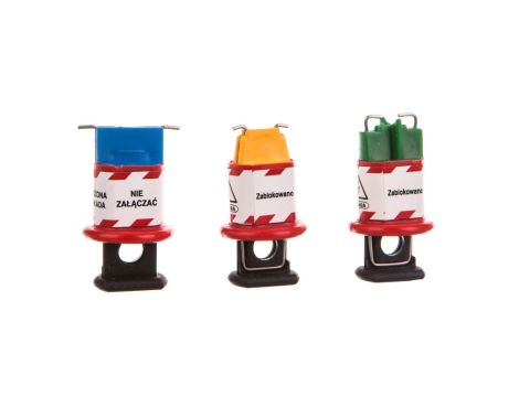 Zestaw 3 zabezpieczeń PIN COMBO CBL 53E\.