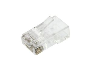 Wtyk modularny RJ45 8P8C kat.6 nieekranowany UTP drut