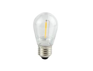 LEDOM żarówka LED E27 1W 2700K barwa ciepła 50lm 220-240V ozdobna FILAMENT ST45