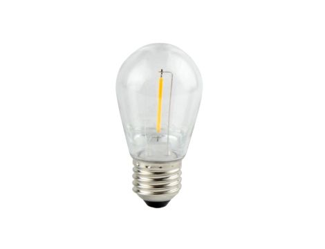 LEDOM żarówka LED E27 1W 2700K barwa ciepła 50lm 220-240V ozdobna FILAMENT ST45