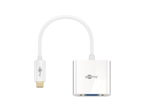 Adapter USB-C™ VGA, biały - Wersja kolorystyczna Biały