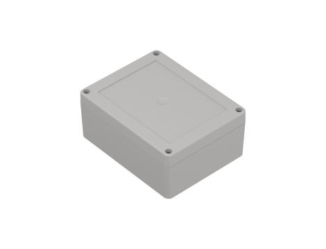 Obudowa hermetyczna ZP140.110.60 jasna z uszczelką i tulejkami mosiężnymi ABS - ZP140.110.60JH TM ABS