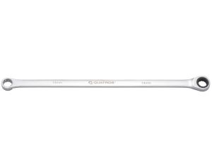QUATROS KLUCZ OCZKOWY BARDZO DŁUGI Z GRZECHOTKĄ 90 ZĘBÓW 14MM L=367MM
