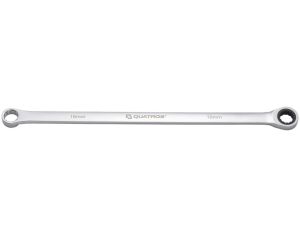 QUATROS KLUCZ OCZKOWY BARDZO DŁUGI Z GRZECHOTKĄ 90 ZĘBÓW 16MM L=390MM