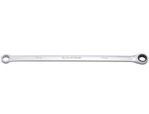 QUATROS KLUCZ OCZKOWY BARDZO DŁUGI Z GRZECHOTKĄ 90 ZĘBÓW 17MM L=407MM