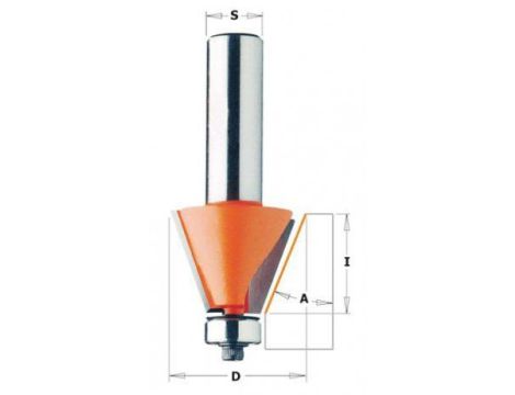 CMT FREZ HM A=45 D=65 I=26 S=12 DO UKOSOWANIA, ŁOŻYSKO