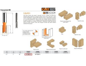 CMT FREZ HM D= 2 I=8 L=38 S=6 PROSTY, KRÓTKI - image 2