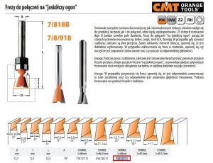 CMT FREZ HM D=12,7 I=12,7 L=52,4 S=8