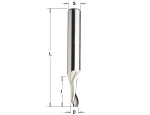 CMT FREZ HS D= 5 I=40 L=100 S=8 DO ALUM.