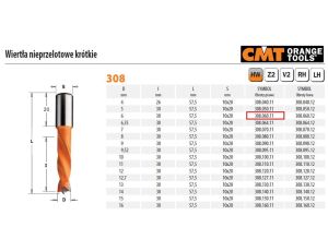 CMT WIERTŁO HW NP D= 6 I=30 L=57,5 S=10x